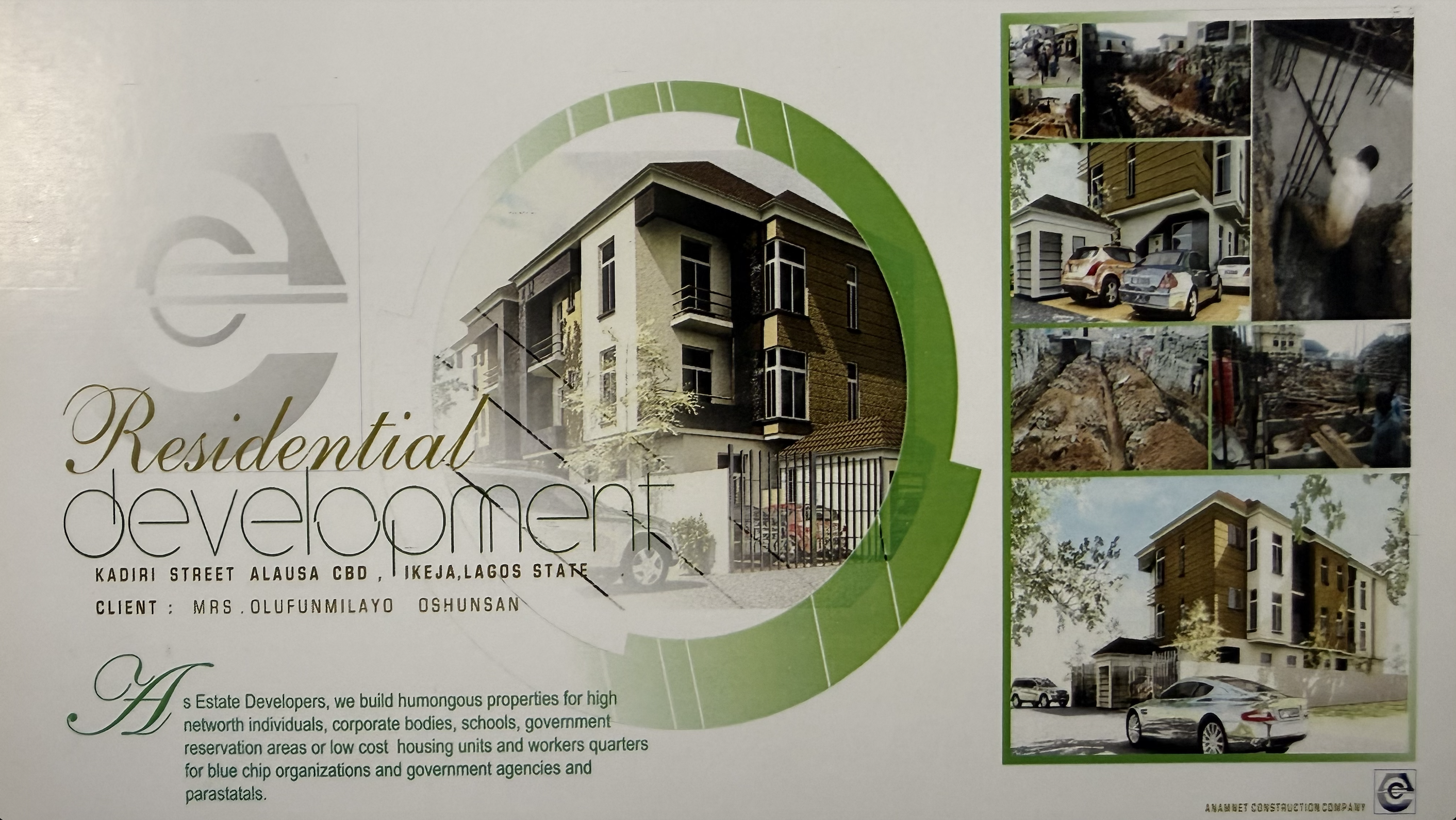 Residential Construction Projects